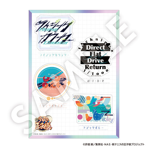 『新テニスの王子様』技名ステッカー 氷帝【R1 2502】