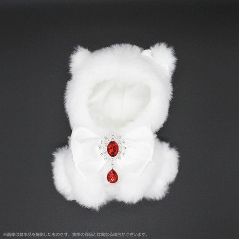 『推し活グッズ』ぽけくるみ おすわり着ぐるみ しろねこさん