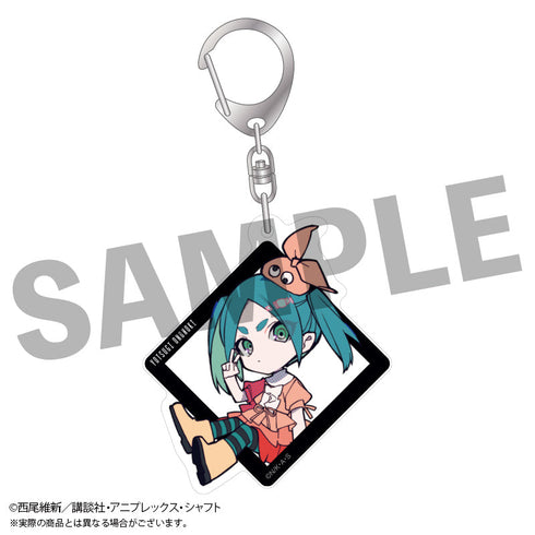 『〈物語〉シリーズ×望月けい』ちびキャラアクリルキーホルダー 斧乃木 余接