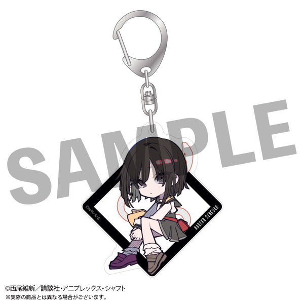 『〈物語〉シリーズ×望月けい』ちびキャラアクリルキーホルダー 千石 撫子