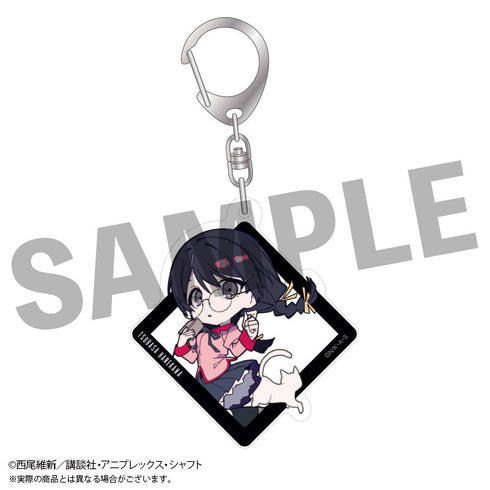 『〈物語〉シリーズ×望月けい』ちびキャラアクリルキーホルダー 羽川 翼