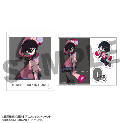 『〈物語〉シリーズ×望月けい』トレーディングフォト風カード&ステッカーセット全12種【BOX】