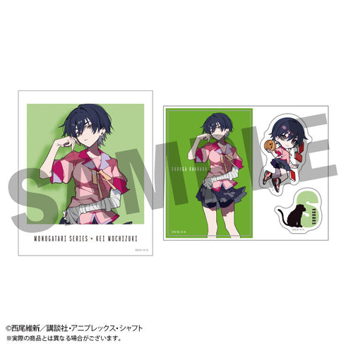 『〈物語〉シリーズ×望月けい』トレーディングフォト風カード&ステッカーセット全12種【BOX】