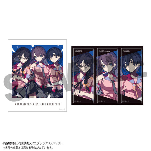 『〈物語〉シリーズ×望月けい』トレーディングフォト風カード&ステッカーセット全12種【BOX】