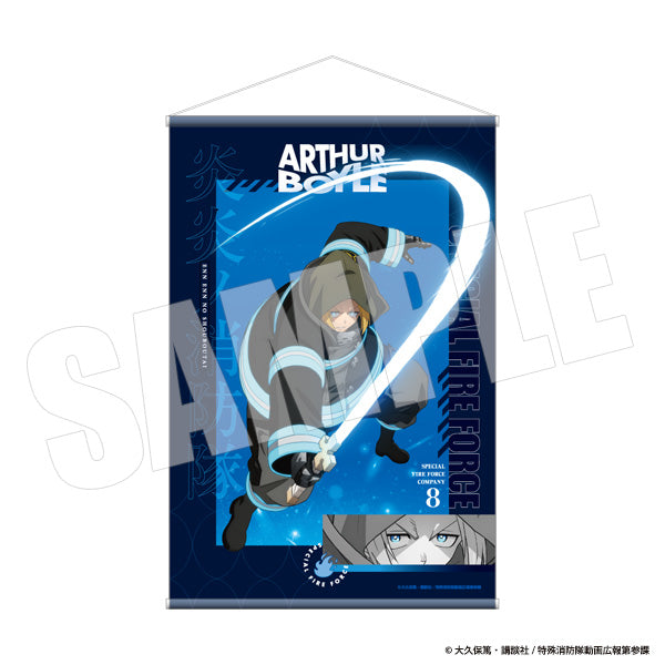 『炎炎ノ消防隊』B2タペストリー アーサー・AJ2025