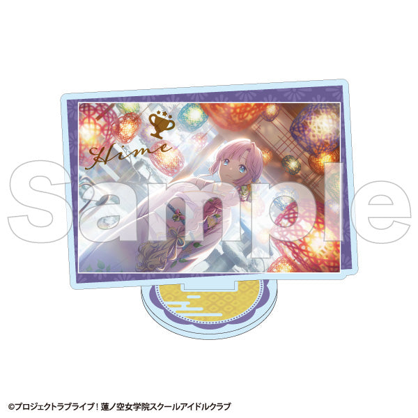 『ラブライブ!蓮ノ空女学院スクールアイドルクラブ』カードアクリルスタンド 安養寺姫芽(A)【加賀友禅こらぼカードver.】