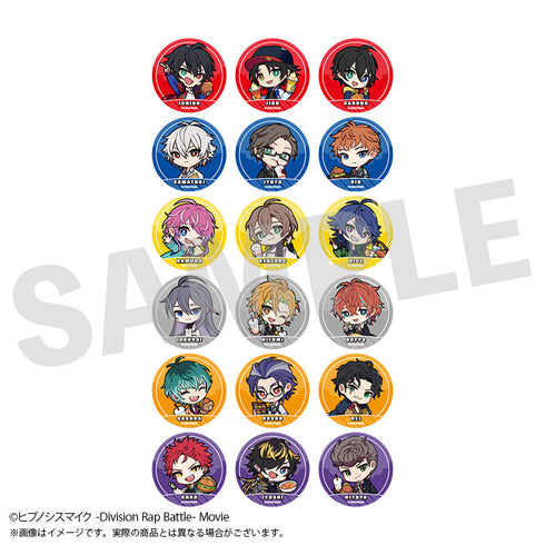 『ヒプノシスマイク』トレーディング缶バッジ 全18種【BOX】