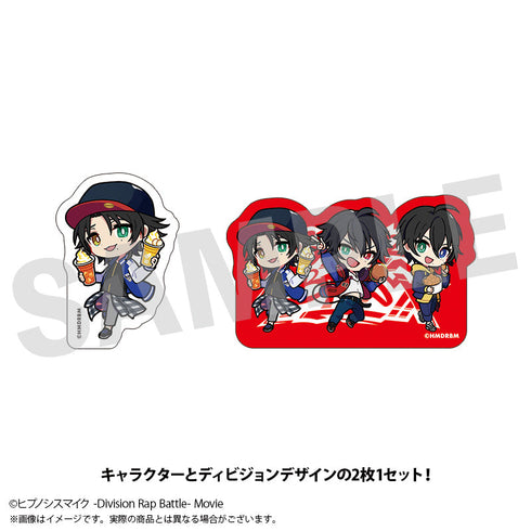 『ヒプノシスマイク』トレーディングステッカー(1パック2枚入り) 全18種【BOX】