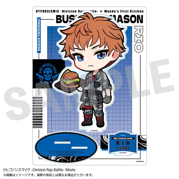 『ヒプノシスマイク』BIGアクリルスタンド 毒島 メイソン 理鶯