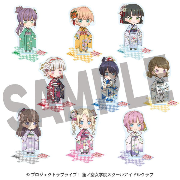 『ラブライブ!蓮ノ空女学院スクールアイドルクラブ×加賀友禅こらぼ』第二弾 ミニキャラアクリルスタンド 全9種【BOX】