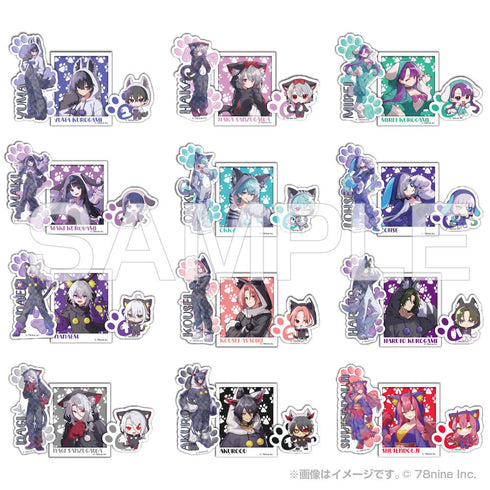 『俺クロ』憑かれた俺と黒神心霊相談所 アニマル着ぐるみ トレーディングステッカー3枚セット(全12種セット)【BOX】