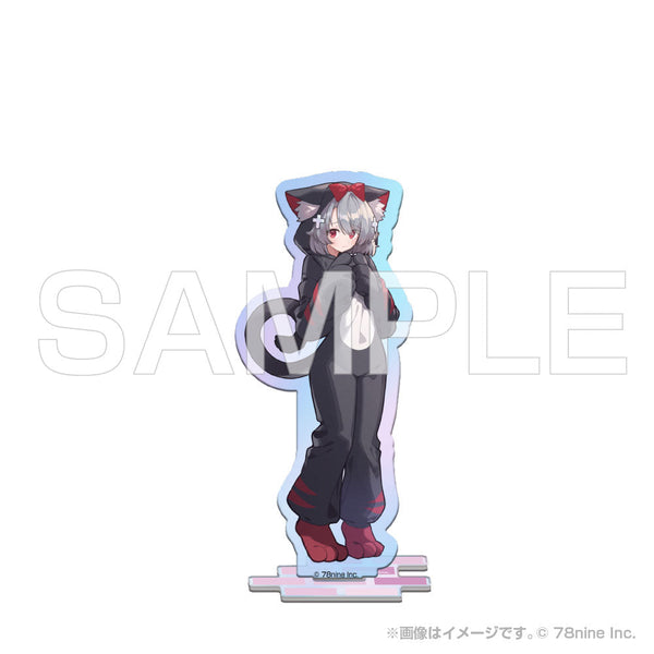 『俺クロ』憑かれた俺と黒神心霊相談所 アニマル着ぐるみ オーロラアクリルスタンド 三途川ハカ