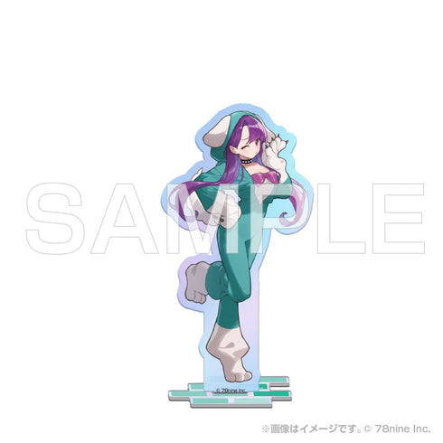 『俺クロ』憑かれた俺と黒神心霊相談所 アニマル着ぐるみ オーロラアクリルスタンド 黒神ミレイ