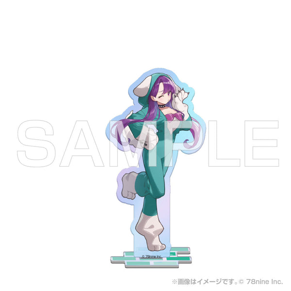 『俺クロ』憑かれた俺と黒神心霊相談所 アニマル着ぐるみ オーロラアクリルスタンド 黒神ミレイ