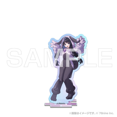 『俺クロ』憑かれた俺と黒神心霊相談所 アニマル着ぐるみ オーロラアクリルスタンド 黒神マキ