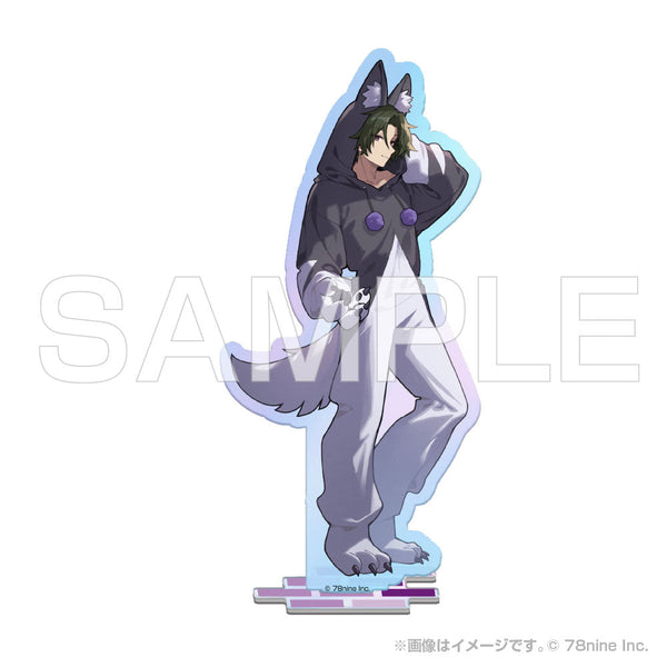 『俺クロ』憑かれた俺と黒神心霊相談所 アニマル着ぐるみ オーロラアクリルスタンド 黒神ハルト