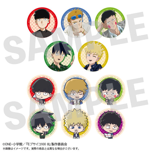 『モブサイコ100 III』トレーディング缶バッジ全11種【BOX】