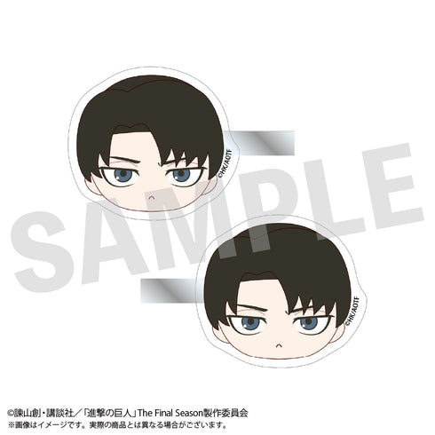 『進撃の巨人』アクリルクリップ リヴァイ
