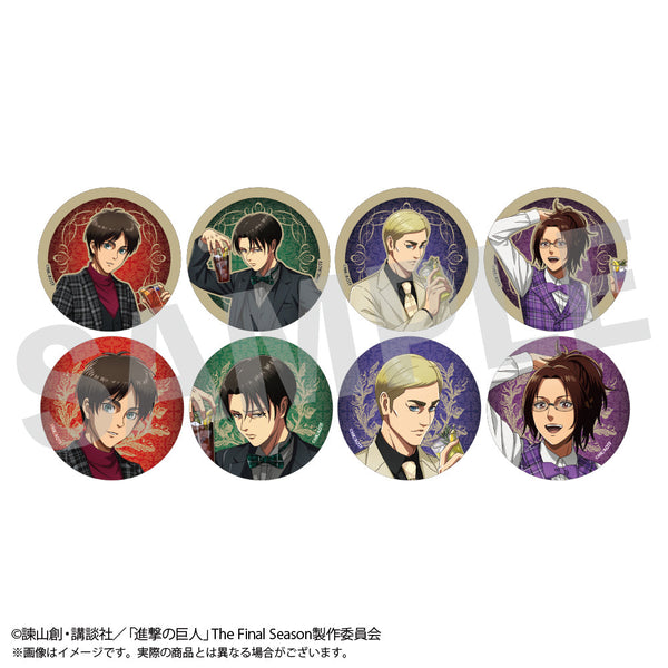 『進撃の巨人』トレーディング缶バッジ(8種)【BOX】