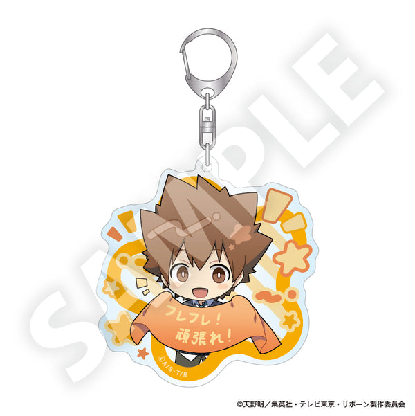 『家庭教師ヒットマンREBORN!』フレフレンズアクリルキーホルダー 沢田 綱吉