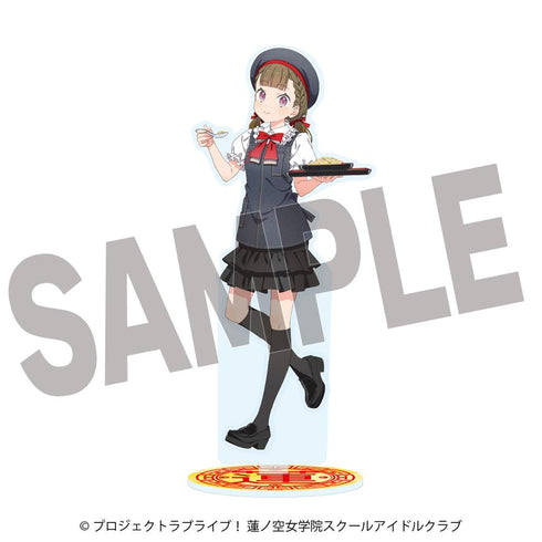 『ラブライブ!蓮ノ空女学院スクールアイドルクラブ×8番らーめんコラボ』BIGアクリルスタンド 徒町 小鈴
