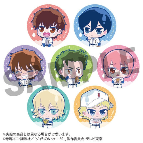 『ダイヤのA actII -Second Season-』トレーディングうるっこ缶バッジ (全7種)【BOX】
