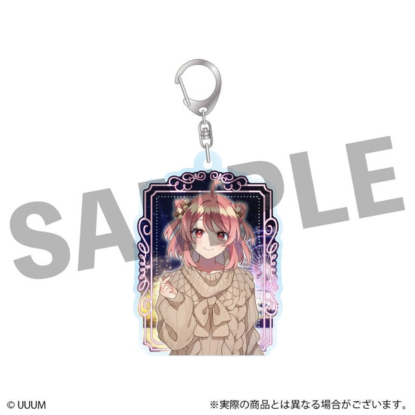 『カラフルピーチ』アクリルキーホルダー のあ