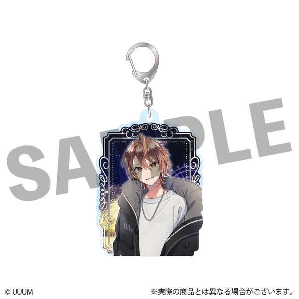 『カラフルピーチ』アクリルキーホルダー うり