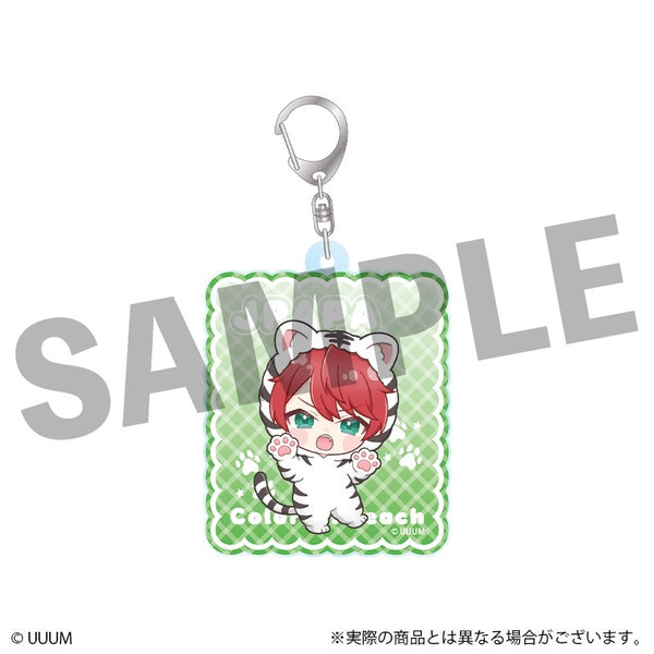 『カラフルピーチ』ミニキャラアクリルキーホルダー じゃぱぱ
