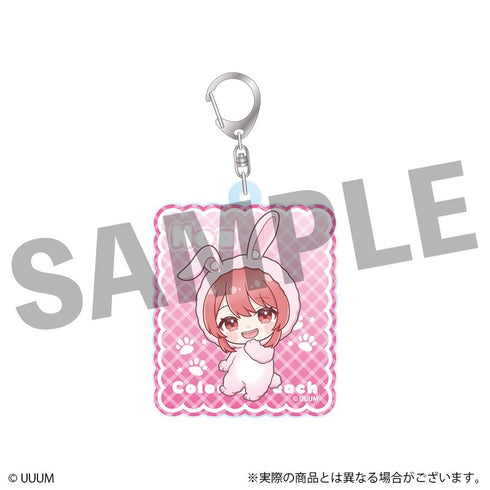 『カラフルピーチ』ミニキャラアクリルキーホルダー のあ
