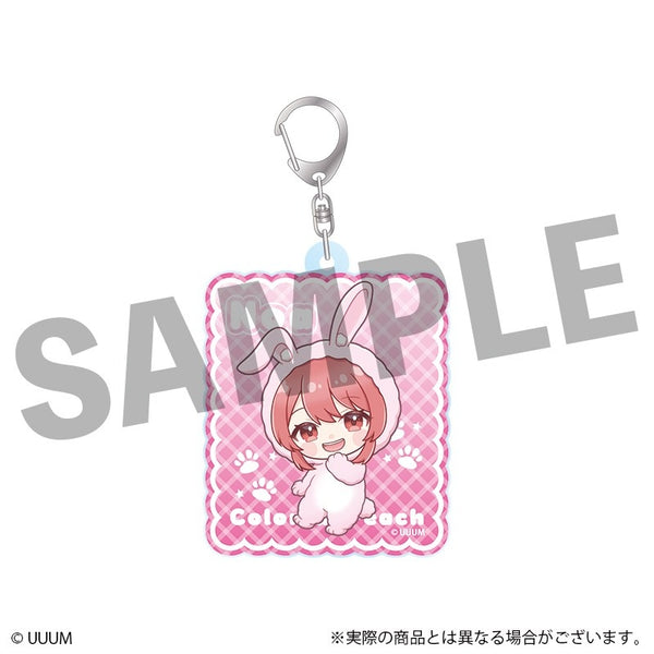 『カラフルピーチ』ミニキャラアクリルキーホルダー のあ