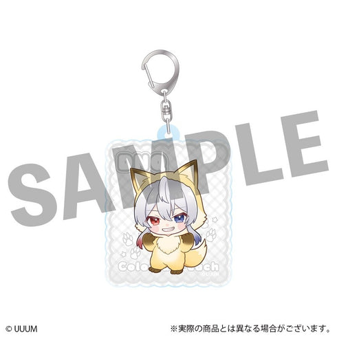 『カラフルピーチ』ミニキャラアクリルキーホルダー どぬく