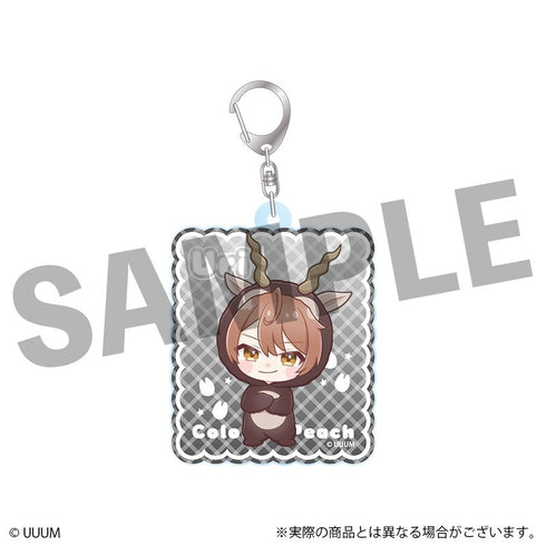 『カラフルピーチ』ミニキャラアクリルキーホルダー うり