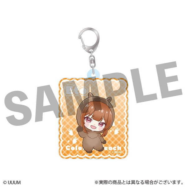 『カラフルピーチ』ミニキャラアクリルキーホルダー えと