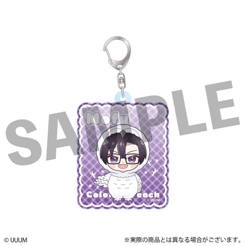 『カラフルピーチ』ミニキャラアクリルキーホルダー もふ