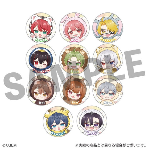 『カラフルピーチ』トレーディングミニキャラ缶バッジ(全11種)【BOX】