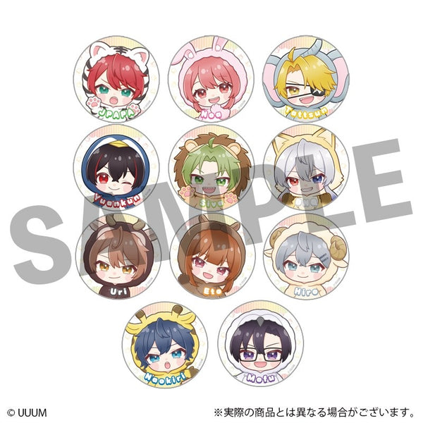 『カラフルピーチ』トレーディングミニキャラ缶バッジ(全11種)【BOX】