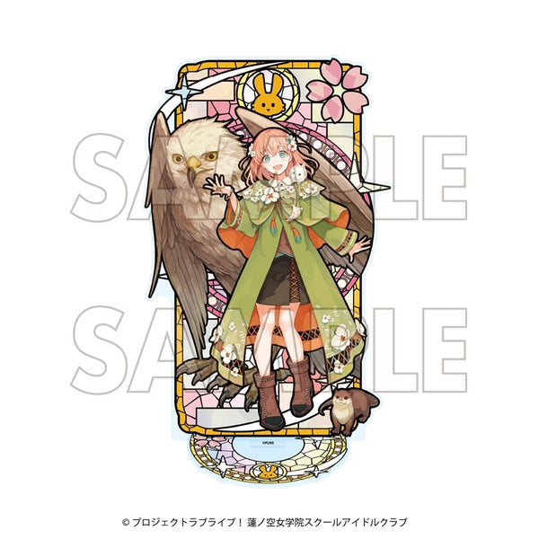 『ラブライブ!蓮ノ空女学院スクールアイドルクラブ×石川県コラボ』第四弾 ステンドグラスアクリルスタンド 日野下 花帆