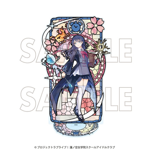 《Love Live! 莲之空女学院校园偶像俱乐部×石川县合作企划》第四弹 彩绘玻璃亚克力立牌 村野纱耶香