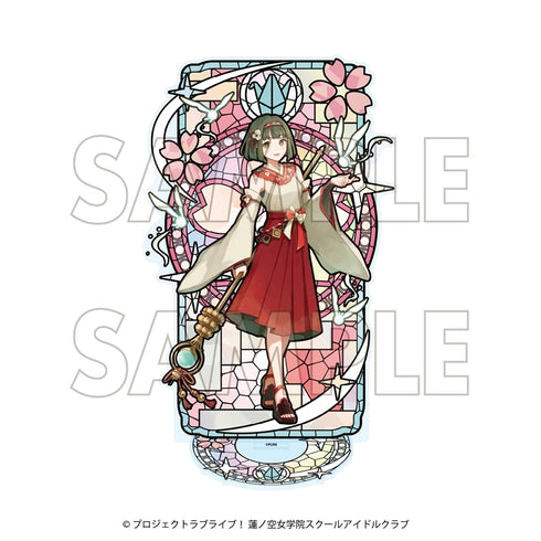 《Love Live! 莲之空女学院校园偶像俱乐部×石川县合作企划》第四弹 彩绘玻璃亚克力立牌 百生 吟子