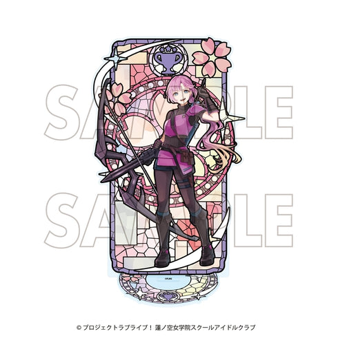 《Love Live! 莲之空女学院校园偶像俱乐部×石川县合作企划》第四弹 彩绘玻璃亚克力立牌 安养寺 姬芽