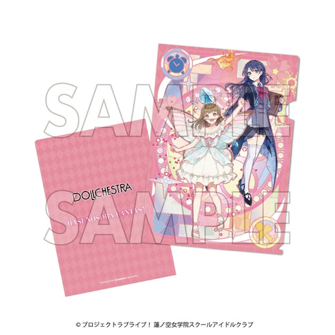 《Love Live! 莲之空女学院校园偶像俱乐部×石川县合作企划》第四弹 DOLLCHESTRA 透明文件夹