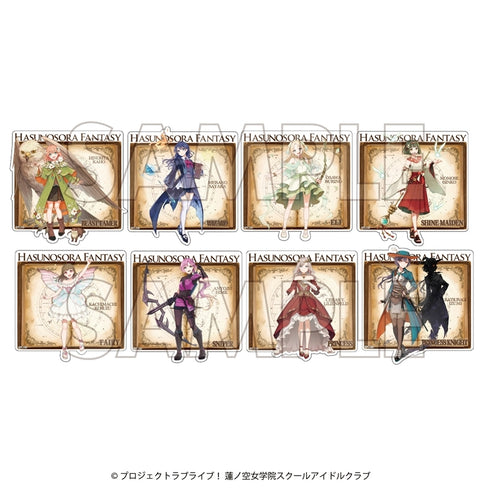 《Love Live! 莲之空女学院校园偶像俱乐部×石川县合作企划》第四弹 TR贴纸(全8种)【套装】