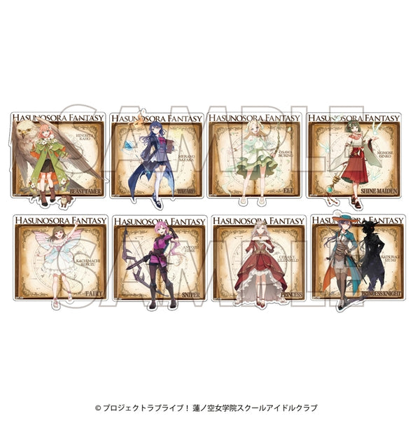 《Love Live! 莲之空女学院校园偶像俱乐部×石川县合作企划》第四弹 TR贴纸(全8种)【套装】