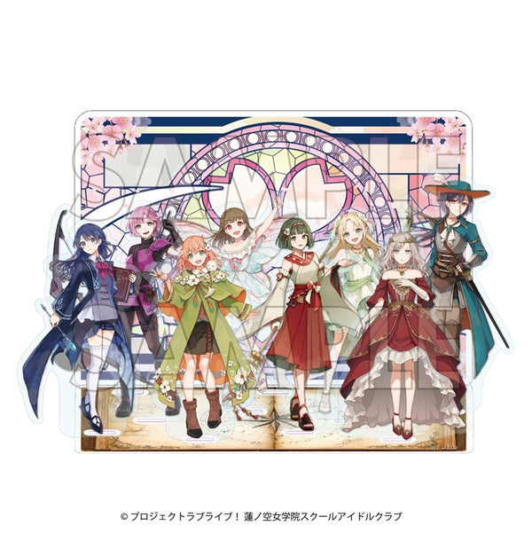 《Love Live! 莲之空女学院校园偶像俱乐部×石川县合作企划》第四弹 能登岛水族馆微缩景观亚克力立牌