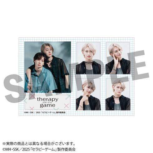 『セラピーゲーム』証明写真風ステッカー 三兎湊