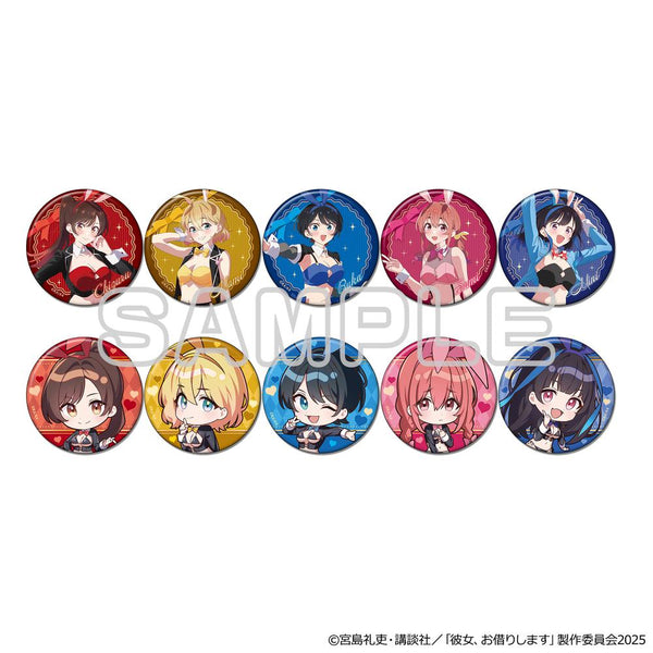 『彼女、お借りします』トレーディング缶バッジ 逆バニー【BOX】