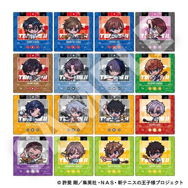 『新テニスの王子様』トレーディングデフォルメスクエアカード(1パック2枚入り) 全16種【BOX】