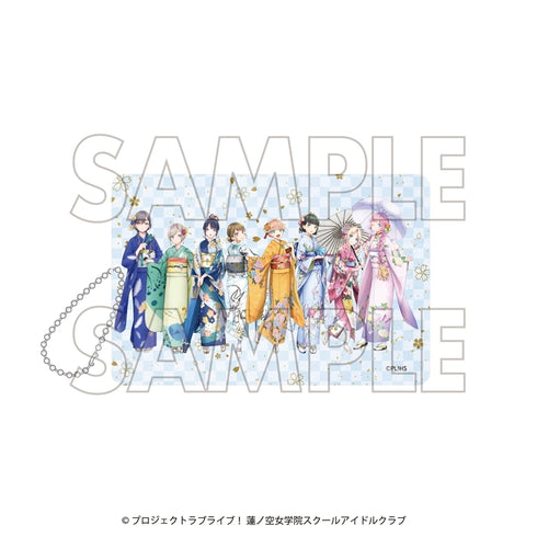 『ラブライブ!蓮ノ空女学院スクールアイドルクラブ×加賀友禅こらぼ 第三弾』カードケース 集合イラスト
