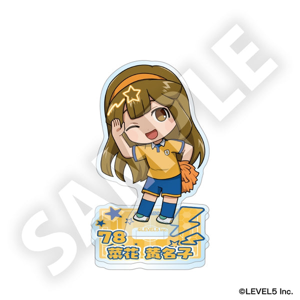 『イナズマイレブン 英雄たちのヴィクトリーロード』フレフレンズアクリルスタンド 菜花 黄名子